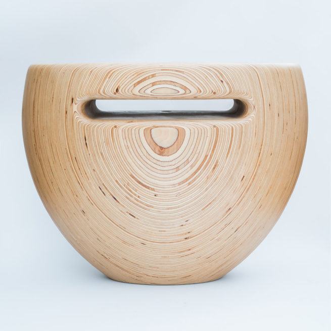 Bloom | TV stand – TV cabinet | Birch wood | design by Leon van Zanten